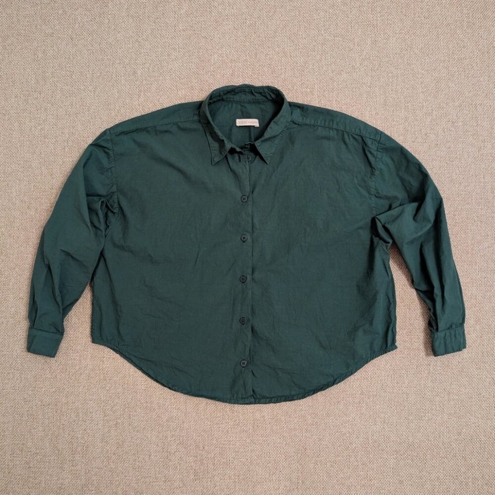Jesse Kamm Alberta Shirt in Forest Green
